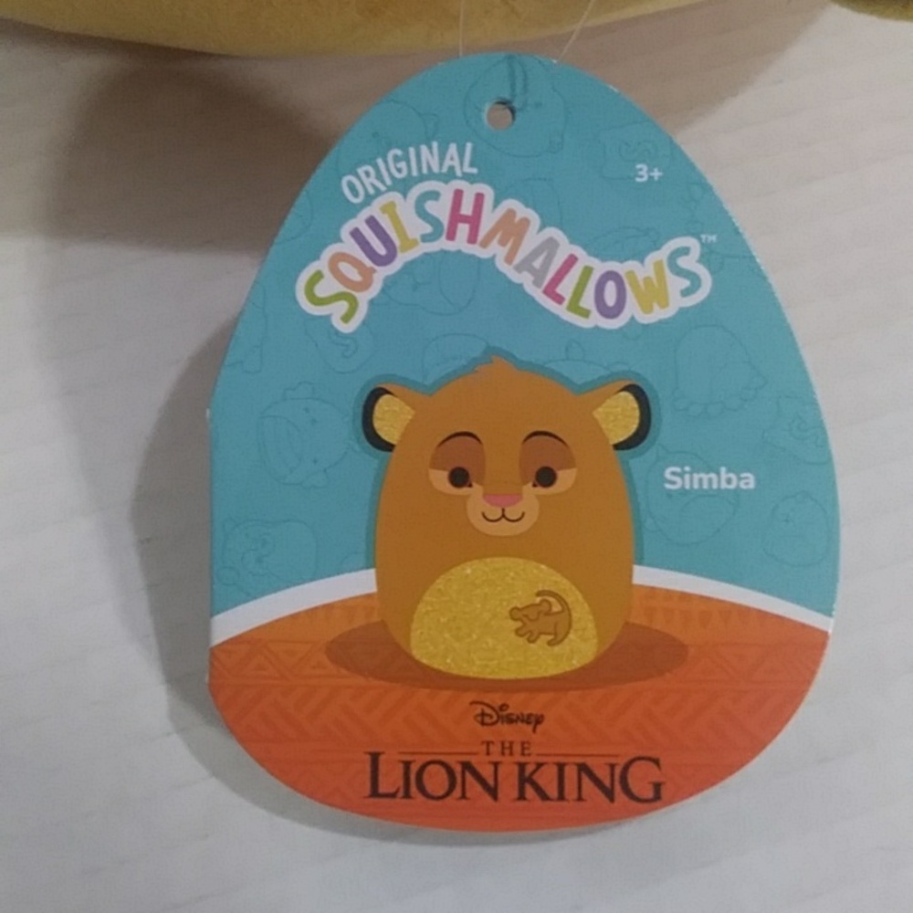 Squishmallows Plush 8' Disney Lion King Simba *NWT* - Picture 8 of 9